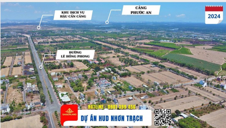 Saigonland Nhơn Trạch - Mua bán Đất nền  dự án HUD Nhơn Trạch sẵn sổ hồng riêng - pháp lý an toàn.